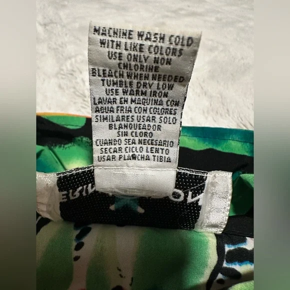 Vintage Erin London Tropical Safari Colorful Lightweight Jacket - Picture 6 of 14